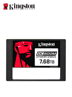 Unidad en estado solido Kingston DC600M 7680GB, SATA Rev. 3.0 (6Gb/seg), 2.5″