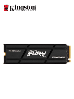 Unidad en estado solido Kingston FURY Renegade 4TB, M.2 2280 PCIe 4.0 x4 NVMe.