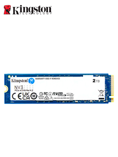 Unidad en estado solido Kingston 2000GB NV3 PCIe 4.0 NVMe M.2 SSD