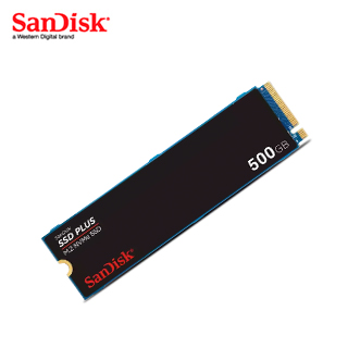 Unidad de Estado Solido Interno SanDisk SSD PLUS M.2 NVMe PCIe Gen 3.0 – 500 GB, 2400 MB/s